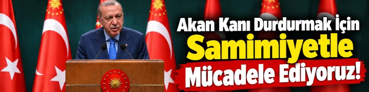 Cumhurbaşkanı Erdoğan, Kabine Toplantısı’nın Ardından Millete Seslendi!