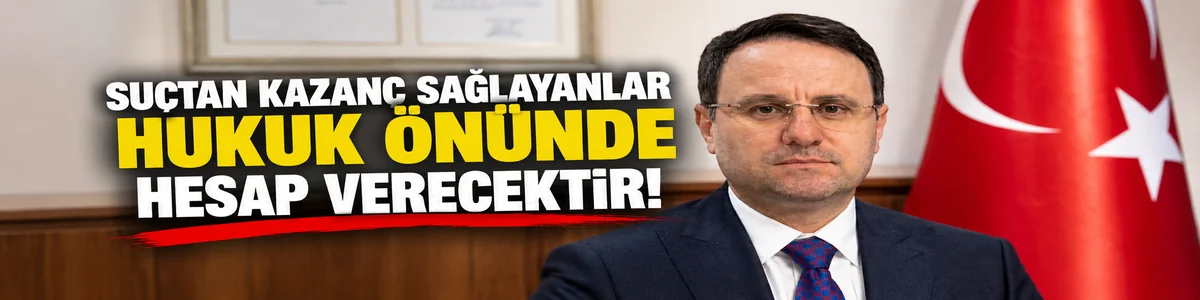 Haksız Kazanç Sağlayan Suç Yapılanmalarına Geçit Vermeyeceğiz!