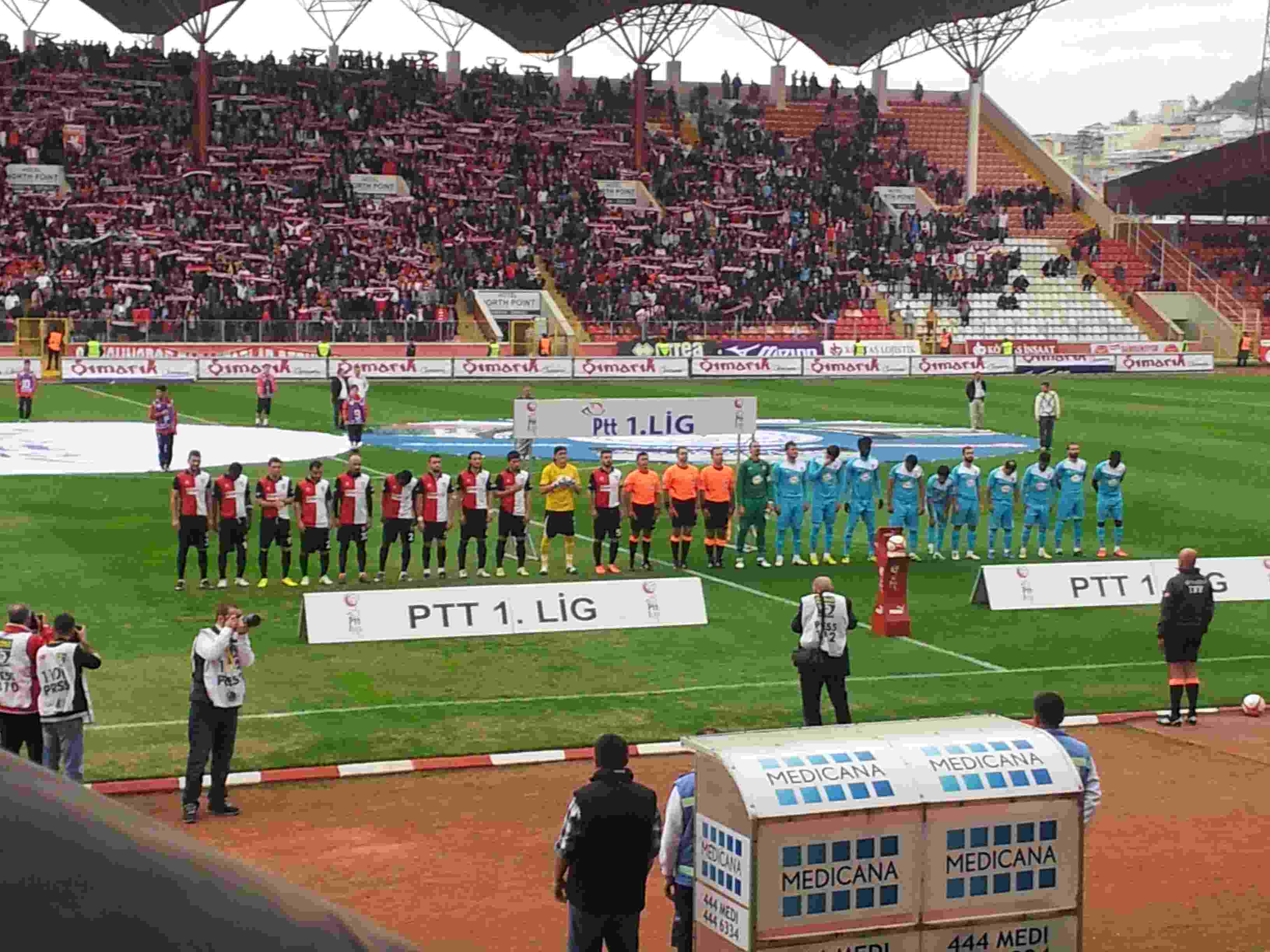 SAMSUNSPOR-MANİSASPOR MAÇI 13.30'DA