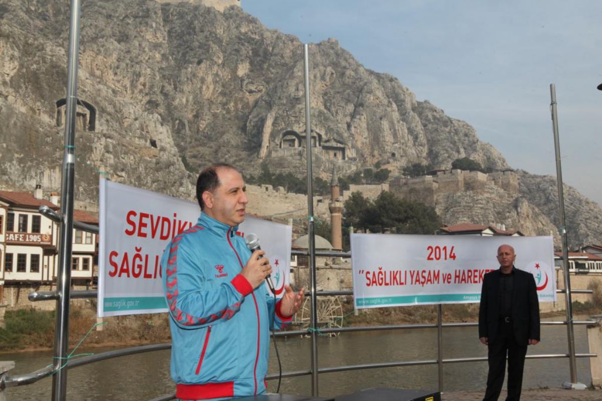  AMASYA SAĞLIKLI YAŞAM İÇİN YÜRÜDÜ