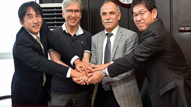 OMÜ ve Japon Fukui Üniversitesi İşbirliği anlaşması İmzaladı