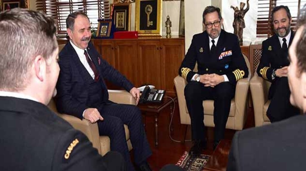 NATO KOMUTANLARI BÜYÜKŞEHİR'DE
