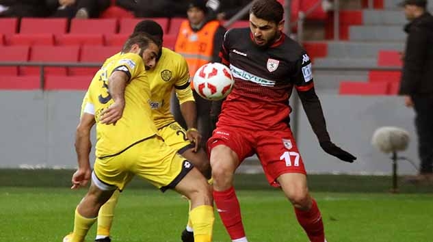 SAMSUNSPOR GÖKSU İLE BERABERLİĞİ YAKALADI