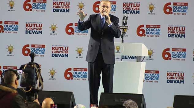 ERDOĞAN, SAMSUN'DAN DÜNYAYA SESLENDİ…