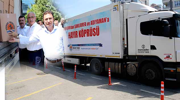 Atakum'dan çadır kentlere…