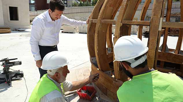 Bu eserde, üç büyük Türk Medeniyeti yaşatılacak