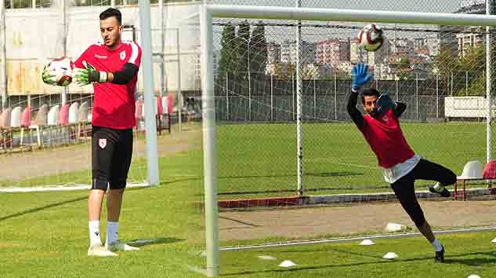 Samsunspor'da Kaleciler ayrı çalıştı