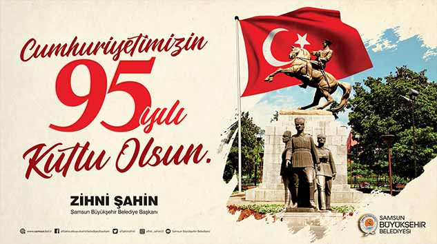 BÜYÜKŞEHİR'DEN CUMHURİYET COŞKUSU