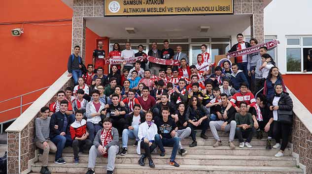 Yılport Samsunspor'dan anlamlı destek