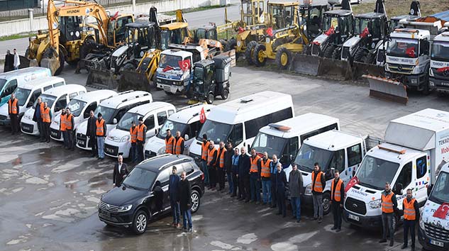 Tekkeköy Belediyesi Araç Filosunu Güçlendirdi