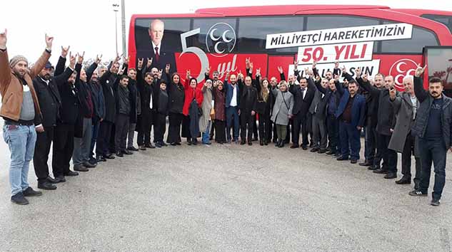 MHP Samsun 50. Yılı Adana'da Kutladı…