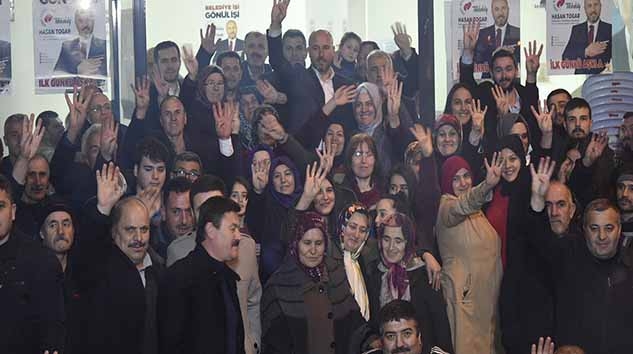 Başkan Togar'a Coşkulu Karşılama