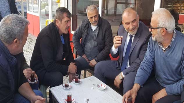 Başkan Sandıkçı Halkla Kucaklaşıyor