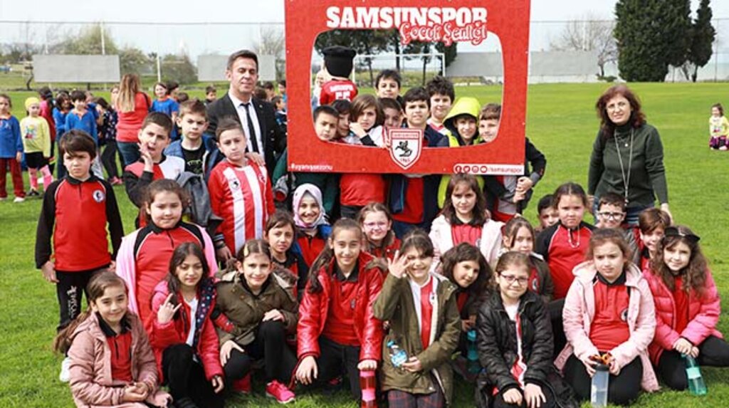 YILPORT SAMSUNSPOR'DA ÇOCUK ŞENLİĞİ