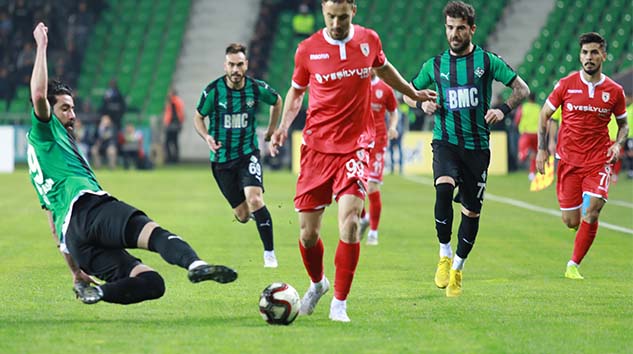 SAMSUNSPOR TURU SAMSUN'A BIRAKTI 1-0