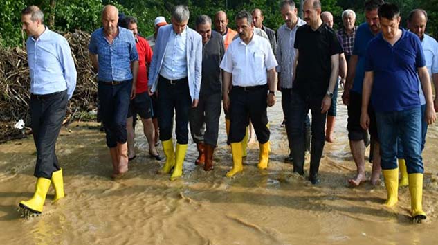 Vali Kaymak, Sel Felaketini Yerinde İnceledi!