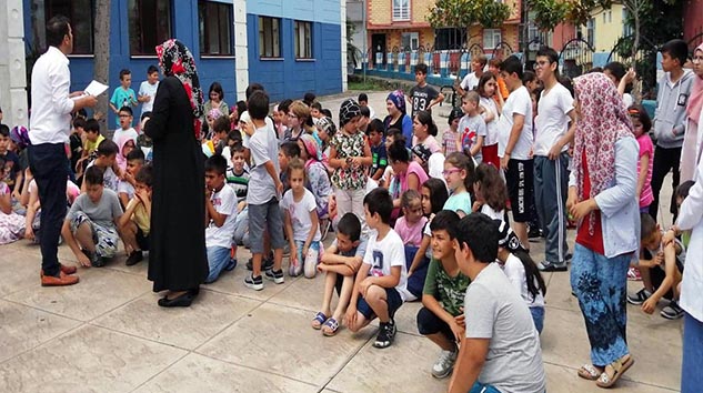 CANİK'TE YAZ OKULUNA YOĞUN İLGİ