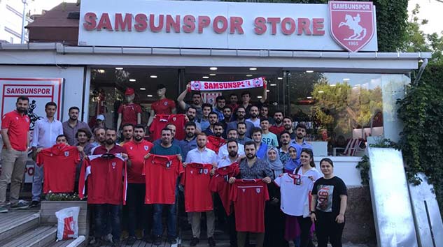 AK Gençlik'ten Samsunspor'a Destek