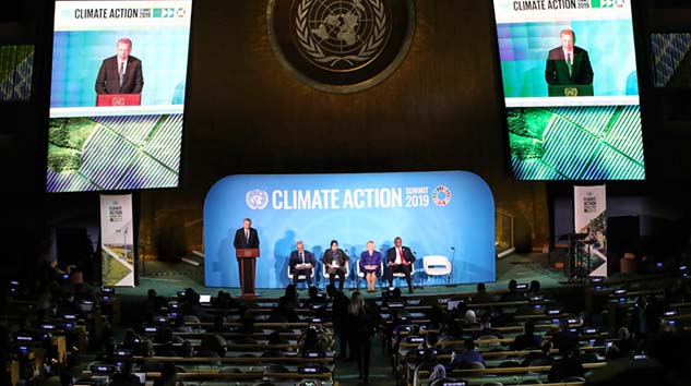 Cumhurbaşkanı Erdoğan İle BM İklim Eylemi Zirvesi'ne Katıldı
