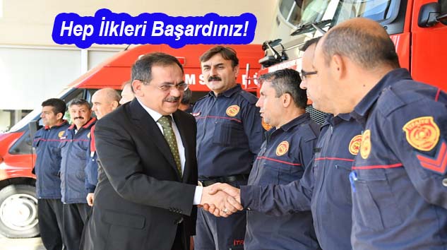 Başkan Mustafa Demir'den İtfaiye Teşkilatı'na Övgü