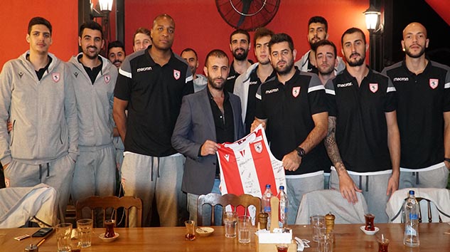 Samsunspor Basketbol Takımı Akşam Yemeğinde Bir Araya Geldi