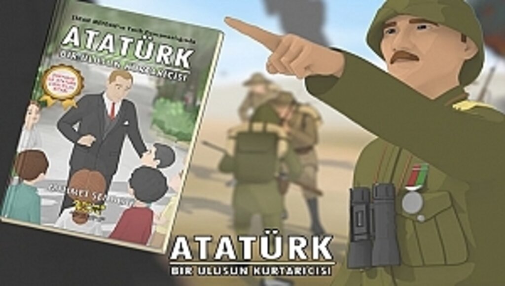 'Atatürk Bir Ulusun Kurtarıcısı' Çizgi Romanı Raflarda