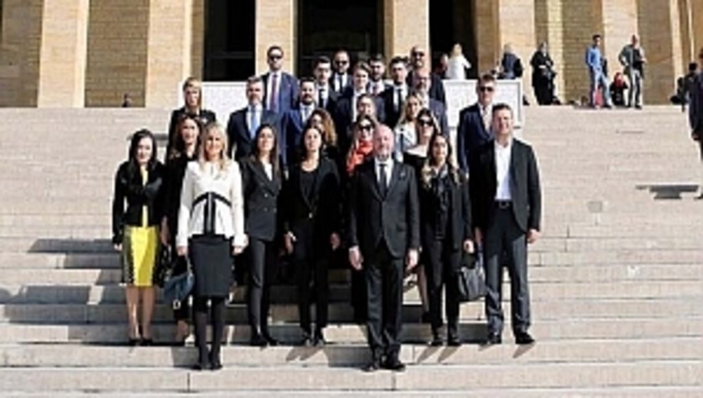 EGİAD Heyeti Anıtkabir'de