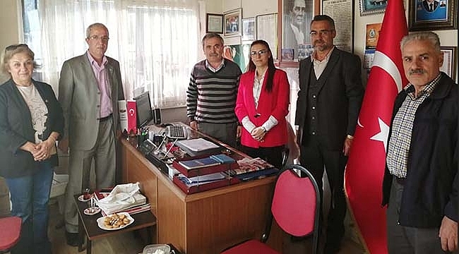 İYİ Parti'den Muhtar Ziyareti