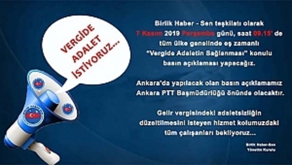 Memur-Sen'den "Vergide Adaletin Sağlanması" Açıklaması
