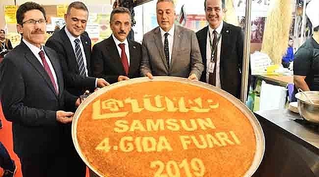 Samsun 4. Gıda Fuarı 2019'un Açıldı!...