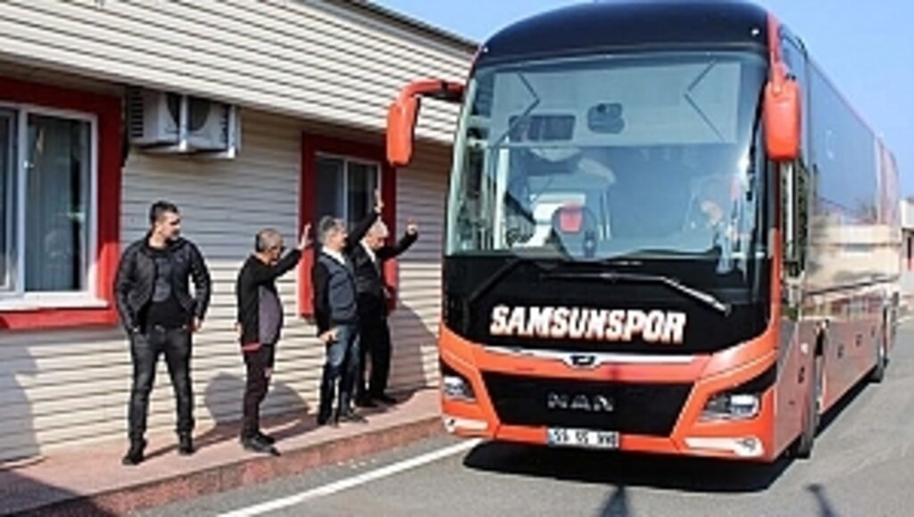 Samsunspor Trabzon'a Hareket Etti