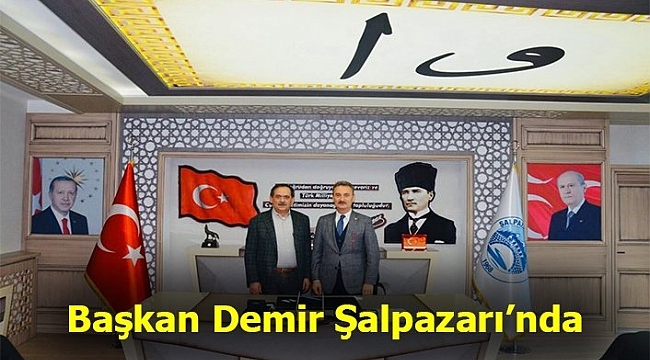 Başkan Demir Şalpazarı'nda