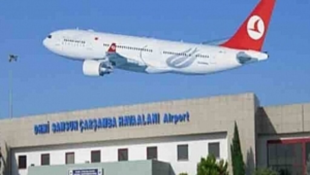 Çarşamba Havalimanı'nda Kasım Ayında 125 bin 250 Kişi Uçtu
