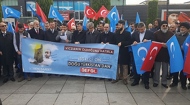 Genç Saadet Samsun'dan Doğu Türkistan tepkisi!