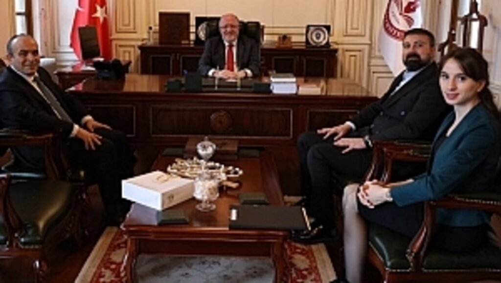 Medicana Samsun Hastanesi Yönetiminden Rektör Aydın'a Ziyaret