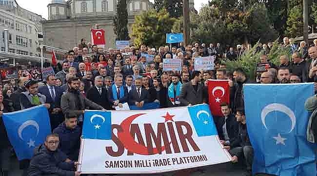 Milli İrade Platformu'ndan DOĞU TÜRKİSTAN Eylemi