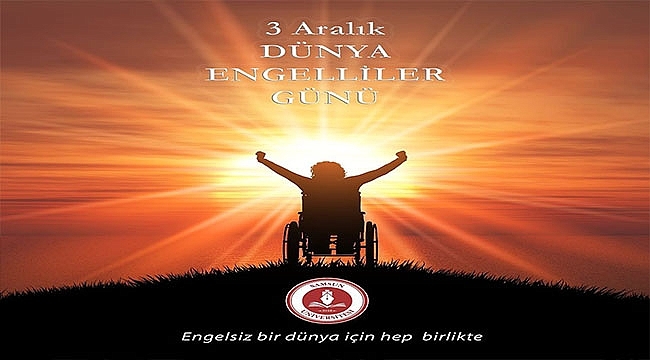 Rektör Aydın'dan 3 Aralık Dünya Engelliler Günü Mesajı