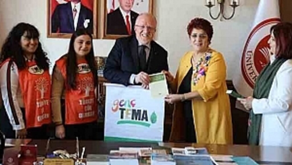TEMA Vakfı Yönetiminden Rektör Aydın'a Ziyaret