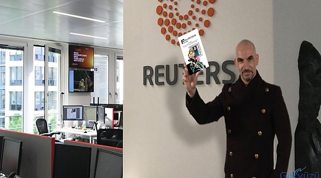  Ünlü yazar ilk röportajını Reuters'a verecek