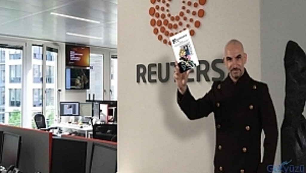 Ünlü yazar ilk röportajını Reuters'a verecek
