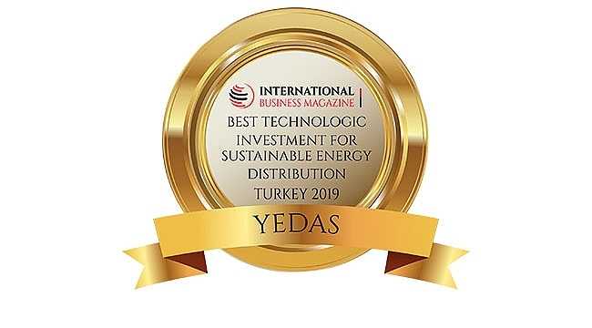 YEDAŞ'a En İyi Teknolojik Yatırım Ödülü