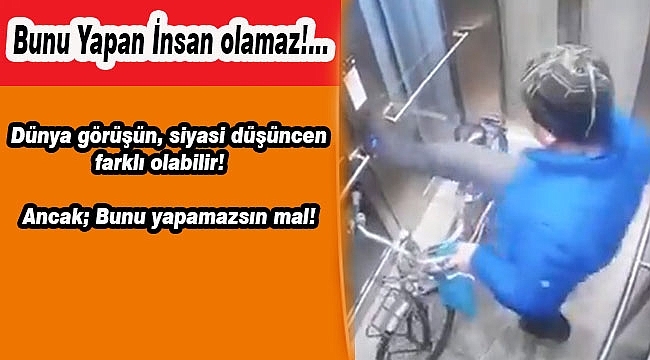 Asansör Tekmelemek adamlık değil!