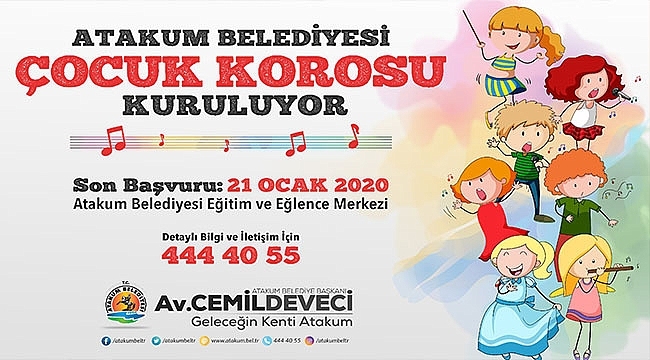 Atakum'da Çocuk Korosu Kuruluyor