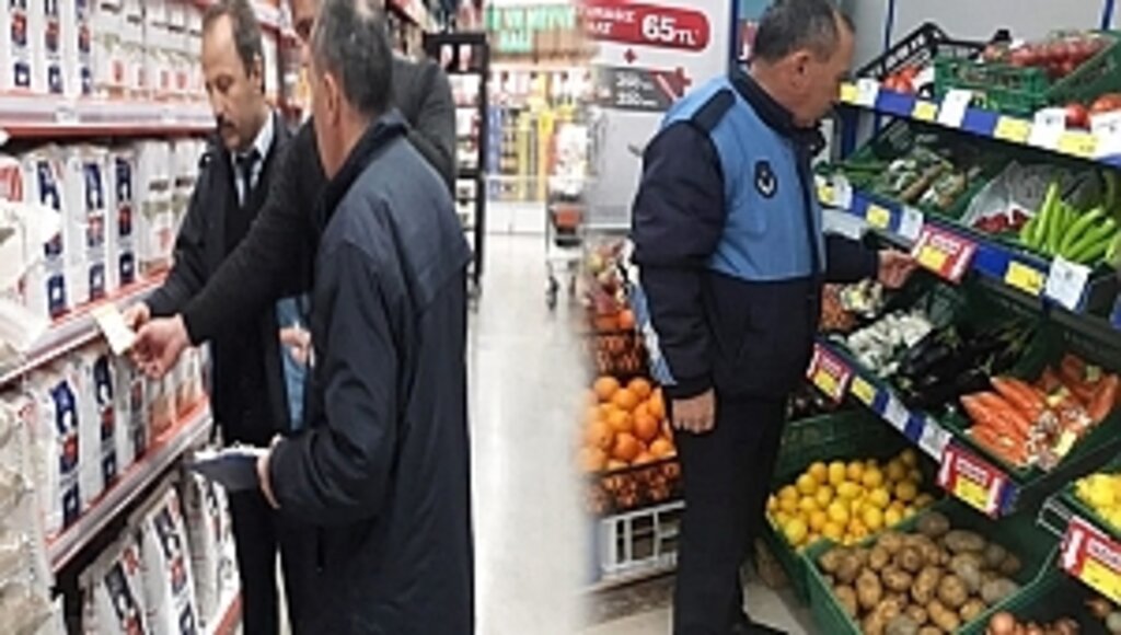 Canik Zabıtasından Fiyat ve Logo Denetimi