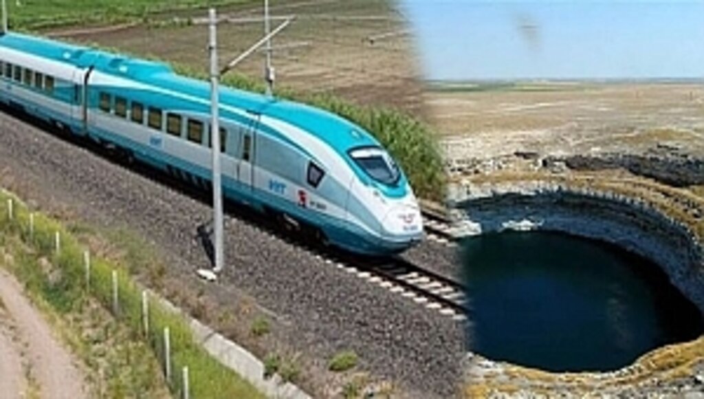Eskişehir- Sivrihisar YHT Güzergâhında Obruk Tehlikesi!