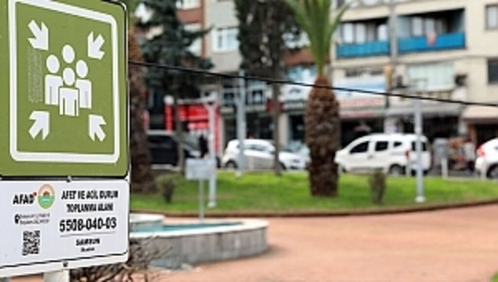 İlkadım'da Acil Toplanma Alanları Belirlendi