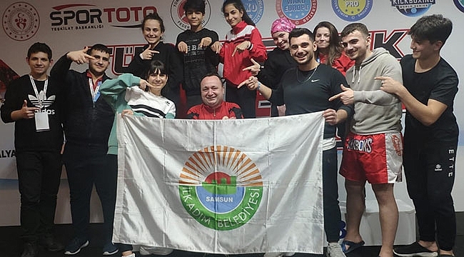 İlkadım, Türkiye Kick Boks Turnuvasından 7 Madalya İle Döndü