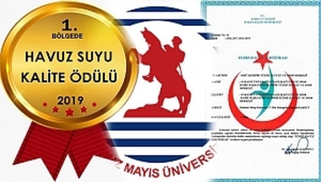 Olimpik Yüzme Havuzuna "Temiz Havuz Sertifikası" Ödülü