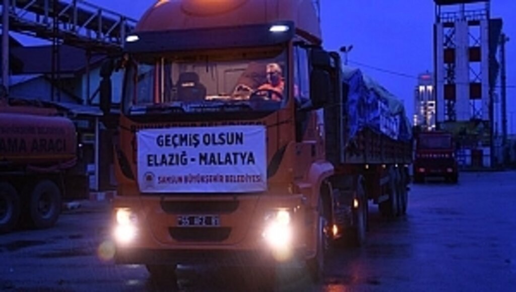 Samsun'dan Elazığ'a 3'üncü Tır 