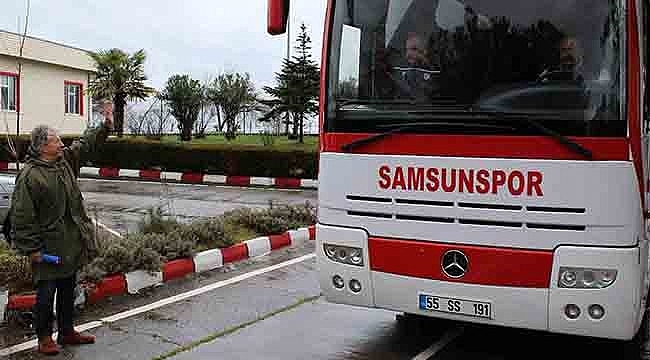 Yılport Samsunspor A. Ş. Adana'ya Hareket Etti